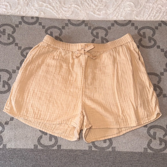 Wilfred Pants - Wilfred Cotton Shorts, Cream, M